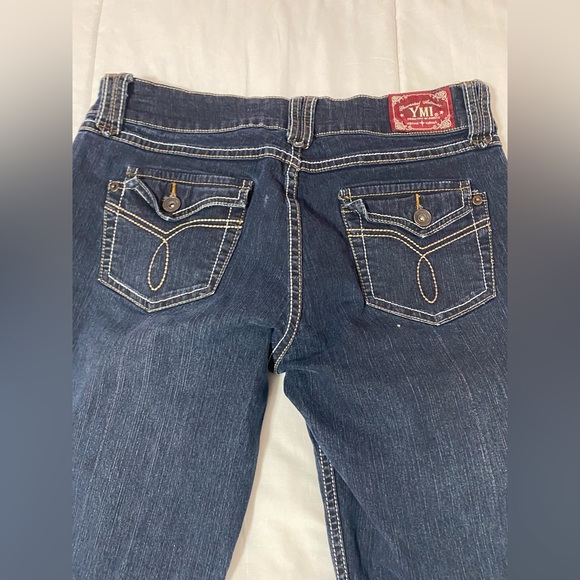 NWOT Vintage Y2K YMI JEANS 👖 FROM CITY OF ANGELS Size 11 - Picture 8 of 9